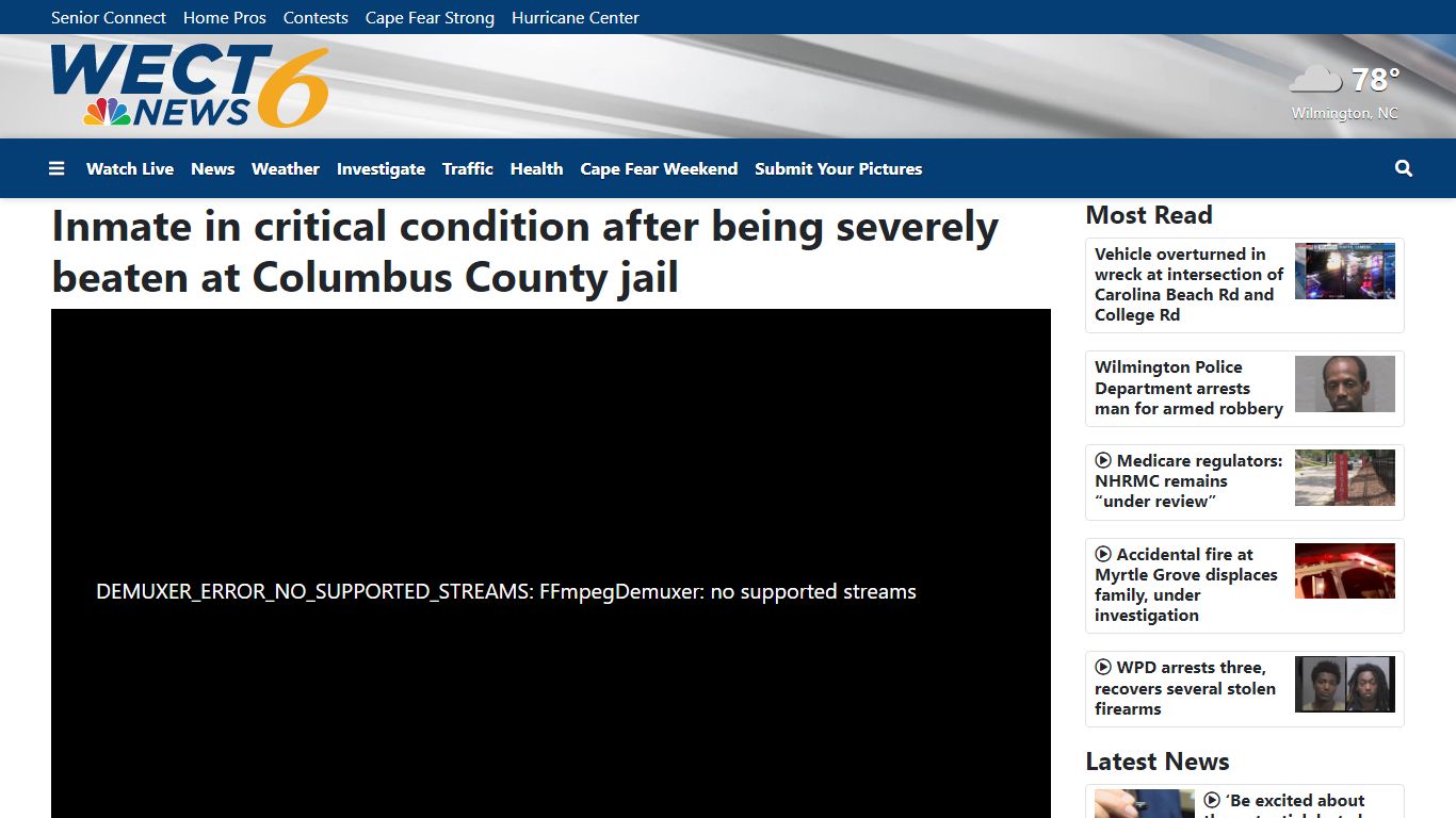 Inmate in critical condition after being severely beaten at Columbus ...